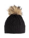 berretto-cappello-cuffia-lana-merinos-trecce-aran-enea-cashmere-ponpon-pelliccia-nero