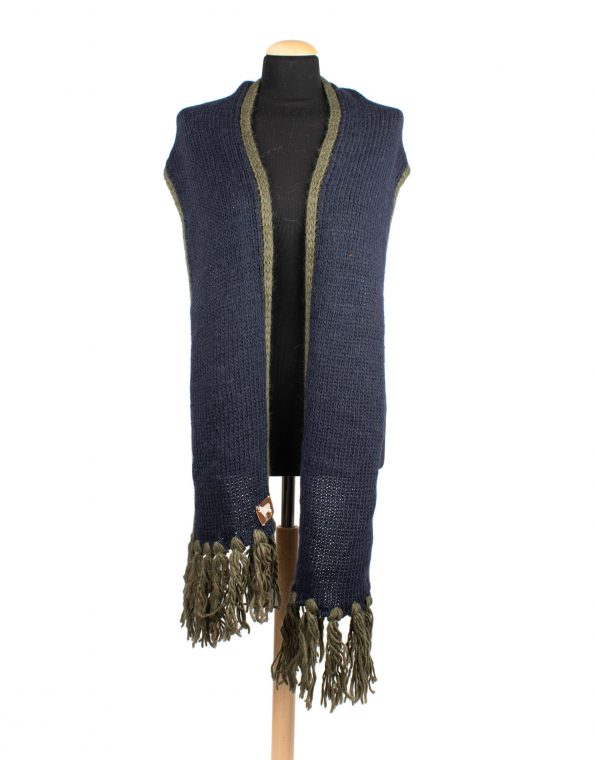 sciarpa-scarf-lana-uomo-donna-frange-verde-blu-navy-enea-cashmere