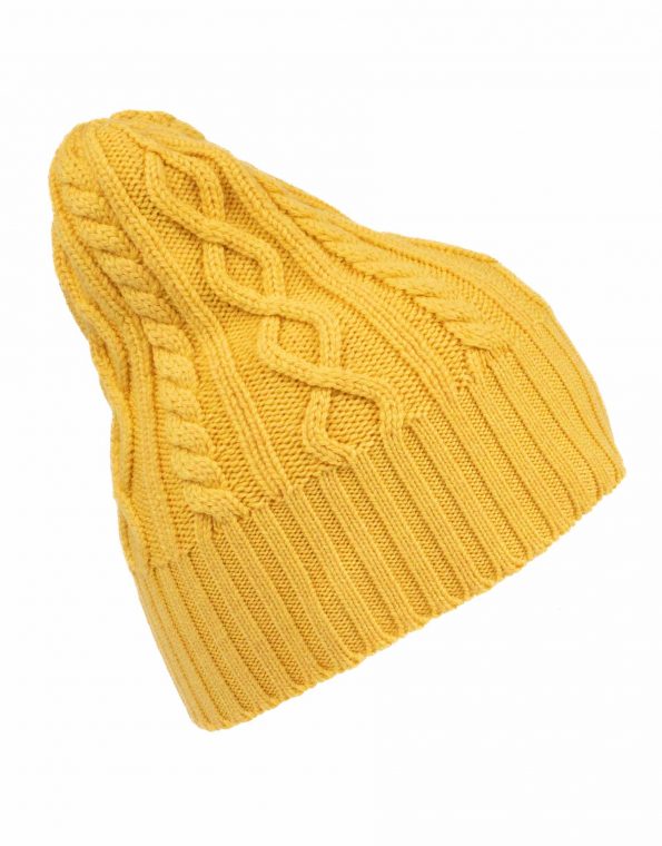 berretto-cappello-cuffia-lana-merinos-trecce-aran-enea-cashmere-giallo-4