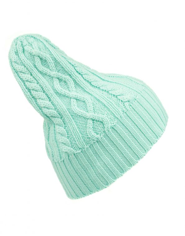 berretto-cappello-cuffia-lana-merinos-trecce-aran-enea-cashmere-verde-acqua