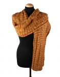 sciarpa-stola-scarf-uomo-donna-arancio-lana-wool-maglia-maglieria-knit-cashmere-enea-1